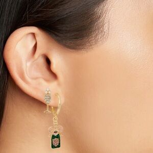 BaubleBar Champagne Earrings Set Of 2 New